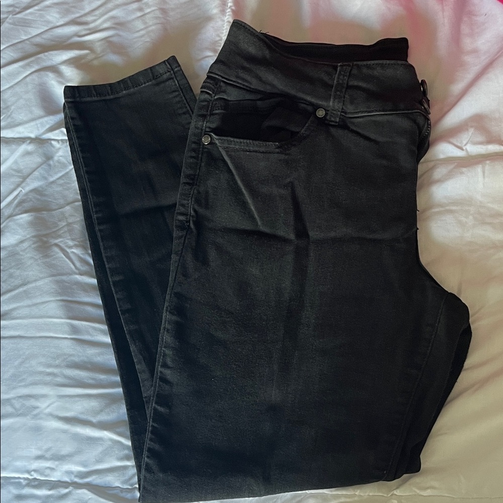1822 Denim Women's Black Skinny Jeans